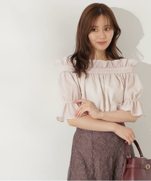 **PROPORTION BODY DRESSING / プロポーションボディドレッシング シャツ・ブラウス | オフショルブラウス | 詳細12