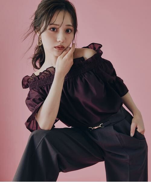 **PROPORTION BODY DRESSING / プロポーションボディドレッシング シャツ・ブラウス | オフショルブラウス | 詳細21
