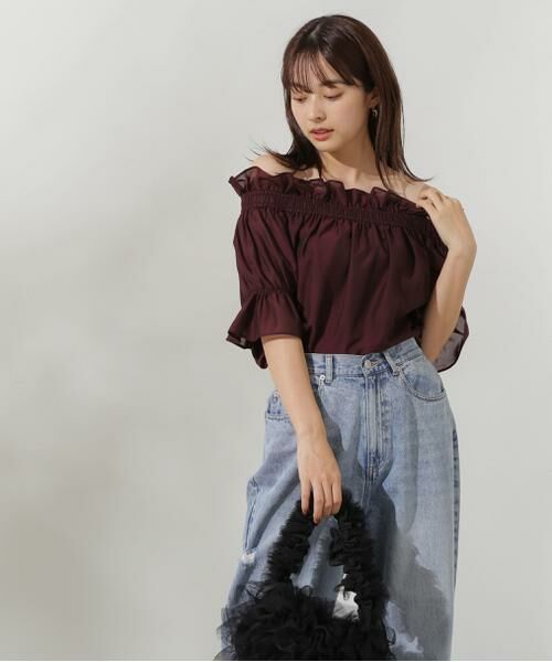 **PROPORTION BODY DRESSING / プロポーションボディドレッシング シャツ・ブラウス | オフショルブラウス | 詳細24