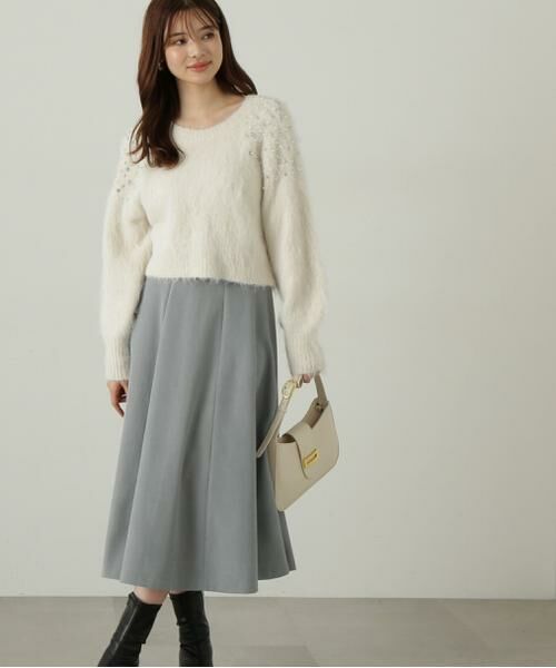 ＊＊PROPORTION BODY DRESSING / プロポーションボディドレッシング　 スカート | ソフトタッチフレアスカート | 詳細3