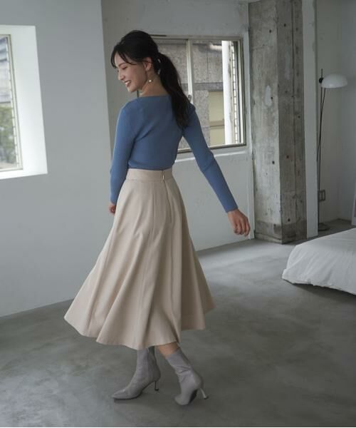 ＊＊PROPORTION BODY DRESSING / プロポーションボディドレッシング　 スカート | ソフトタッチフレアスカート | 詳細24