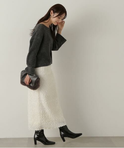 ＊＊PROPORTION BODY DRESSING / プロポーションボディドレッシング　 スカート | 3Dレースタイトスカート | 詳細14