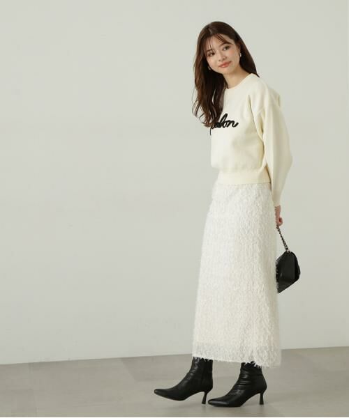 ＊＊PROPORTION BODY DRESSING / プロポーションボディドレッシング　 スカート | 3Dレースタイトスカート | 詳細15