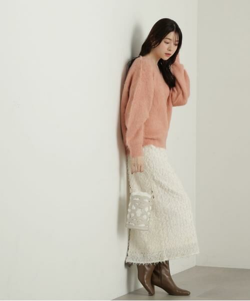 ＊＊PROPORTION BODY DRESSING / プロポーションボディドレッシング　 スカート | 3Dレースタイトスカート | 詳細7