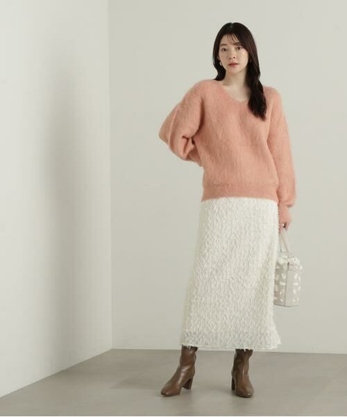 ＊＊PROPORTION BODY DRESSING / プロポーションボディドレッシング　 スカート | 3Dレースタイトスカート | 詳細9