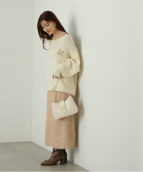 ＊＊PROPORTION BODY DRESSING / プロポーションボディドレッシング　 スカート | 3Dレースタイトスカート | 詳細24