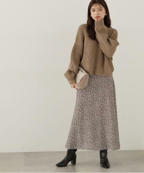 ZARA レオパード柄 スカート XS