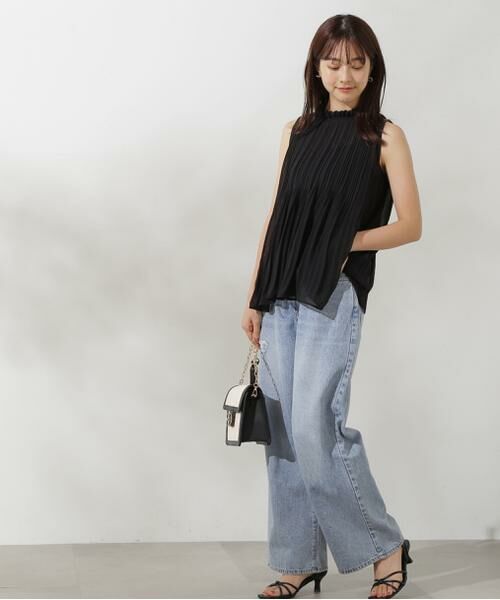 【IONSEOUL】★男女兼用★ポイントビンテージワイドデニム2色 SHIPS｜SHIPS Colors:デニム ワイドパンツ4◇ | Rakuten Fashion