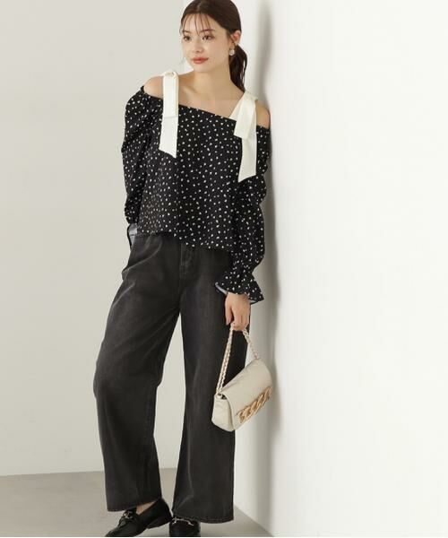 ＊＊PROPORTION BODY DRESSING / プロポーションボディドレッシング　 パンツ | Boysワイドデニム（ブラック）