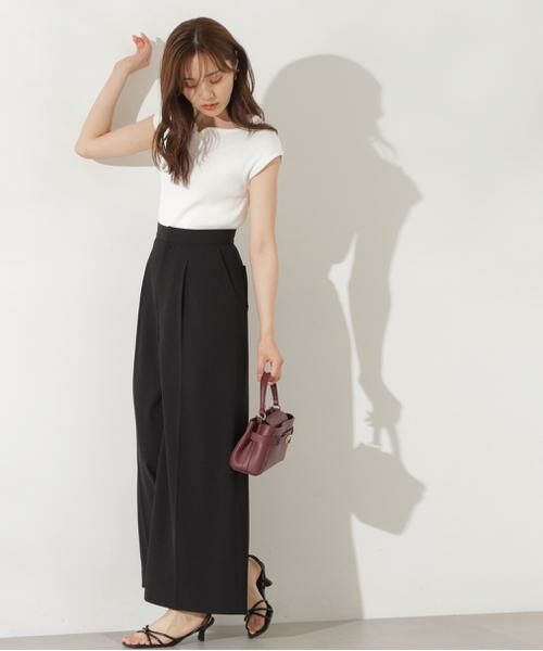＊＊PROPORTION BODY DRESSING / プロポーションボディドレッシング　 パンツ | ナチュラルタックパンツ | 詳細11