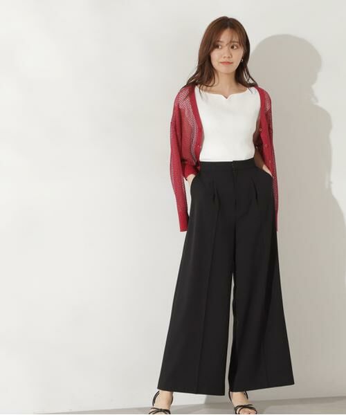 ＊＊PROPORTION BODY DRESSING / プロポーションボディドレッシング　 パンツ | ナチュラルタックパンツ | 詳細12