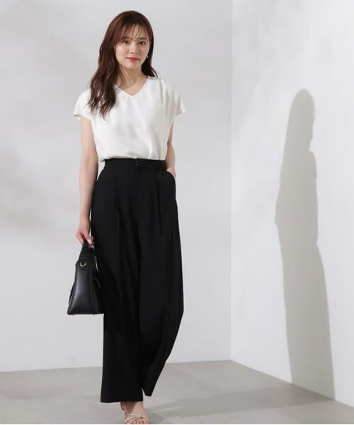 ＊＊PROPORTION BODY DRESSING / プロポーションボディドレッシング　 パンツ | ナチュラルタックパンツ | 詳細14
