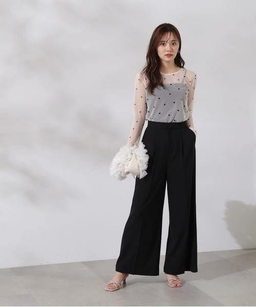 ＊＊PROPORTION BODY DRESSING / プロポーションボディドレッシング　 パンツ | ナチュラルタックパンツ | 詳細7