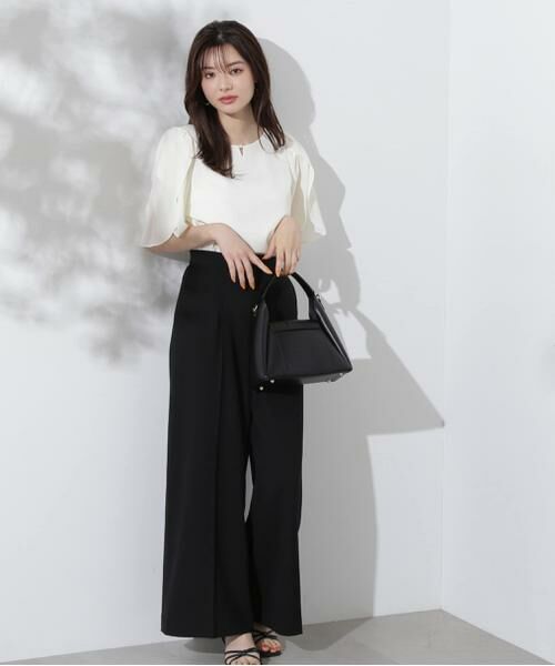 ＊＊PROPORTION BODY DRESSING / プロポーションボディドレッシング　 パンツ | ナチュラルタックパンツ | 詳細8