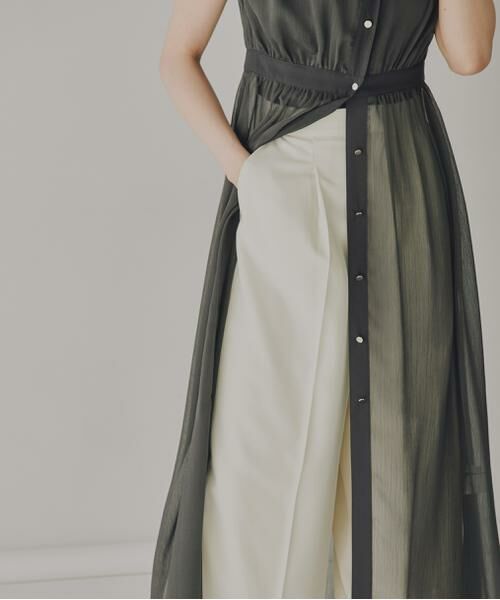＊＊PROPORTION BODY DRESSING / プロポーションボディドレッシング　 パンツ | ナチュラルタックパンツ | 詳細21