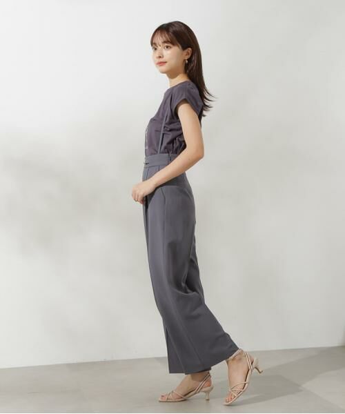 ＊＊PROPORTION BODY DRESSING / プロポーションボディドレッシング　 パンツ | サスペンダー付きビットワイドパンツ | 詳細12