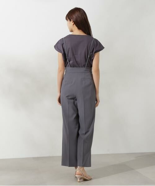 ＊＊PROPORTION BODY DRESSING / プロポーションボディドレッシング　 パンツ | サスペンダー付きビットワイドパンツ | 詳細13