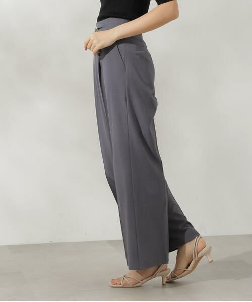 ＊＊PROPORTION BODY DRESSING / プロポーションボディドレッシング　 パンツ | サスペンダー付きビットワイドパンツ | 詳細15