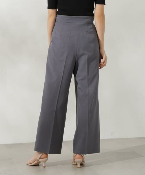 ＊＊PROPORTION BODY DRESSING / プロポーションボディドレッシング　 パンツ | サスペンダー付きビットワイドパンツ | 詳細17