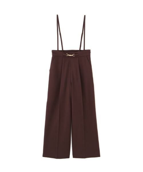 ＊＊PROPORTION BODY DRESSING / プロポーションボディドレッシング　 パンツ | サスペンダー付きビットワイドパンツ | 詳細22