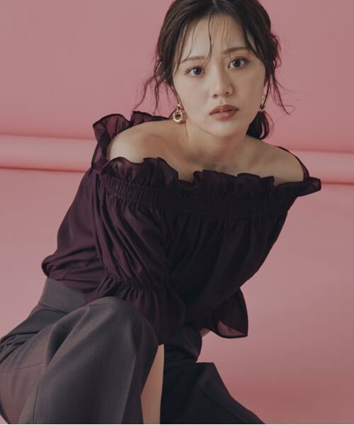 ＊＊PROPORTION BODY DRESSING / プロポーションボディドレッシング　 パンツ | サスペンダー付きビットワイドパンツ | 詳細26