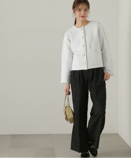 ＊＊PROPORTION BODY DRESSING / プロポーションボディドレッシング　 パンツ | ハイウエストデニムパンツ24AW | 詳細11