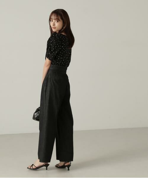 ＊＊PROPORTION BODY DRESSING / プロポーションボディドレッシング　 パンツ | ハイウエストデニムパンツ24AW | 詳細2