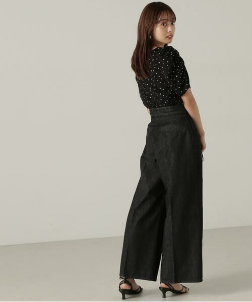＊＊PROPORTION BODY DRESSING / プロポーションボディドレッシング　 パンツ | ハイウエストデニムパンツ24AW | 詳細5
