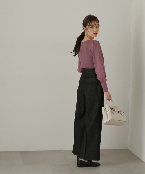 ＊＊PROPORTION BODY DRESSING / プロポーションボディドレッシング　 パンツ | ハイウエストデニムパンツ24AW | 詳細9