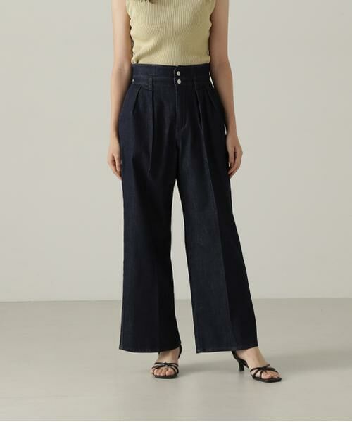 ＊＊PROPORTION BODY DRESSING / プロポーションボディドレッシング　 パンツ | ハイウエストデニムパンツ24AW | 詳細19