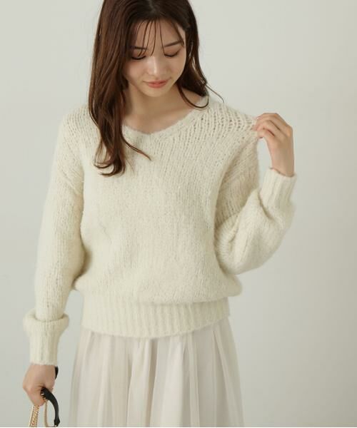 ＊＊PROPORTION BODY DRESSING / プロポーションボディドレッシング　 ワンピース | ニット×チュールスカートセットアップ | 詳細19