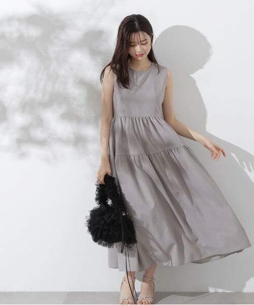 ＊＊PROPORTION BODY DRESSING / プロポーションボディドレッシング　 ワンピース | ノースリティアードワンピース | 詳細9