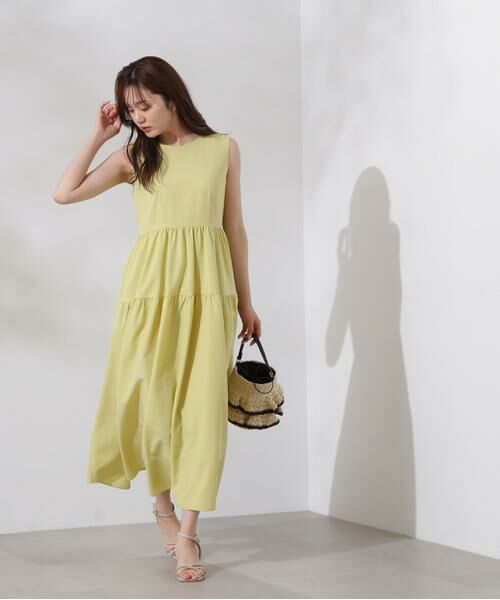 ＊＊PROPORTION BODY DRESSING / プロポーションボディドレッシング　 ワンピース | ノースリティアードワンピース | 詳細28