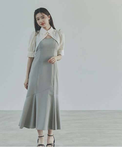 ノーベルサテンGZレースボレロ付ワンピース｜KarLParkLane Style