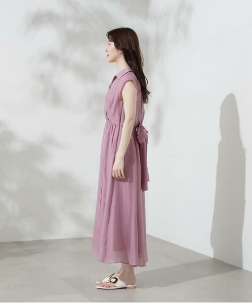 プロポーションボディドレッシング　バックリボンシャツワンピース PROPORTION BODY DRESSING（プロポーションボディドレッシング