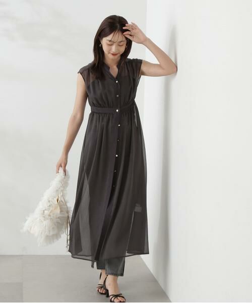 セール】 キャミセットシアーワンピース24AW （ワンピース