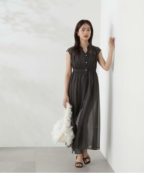 セール】 キャミセットシアーワンピース24AW （ワンピース