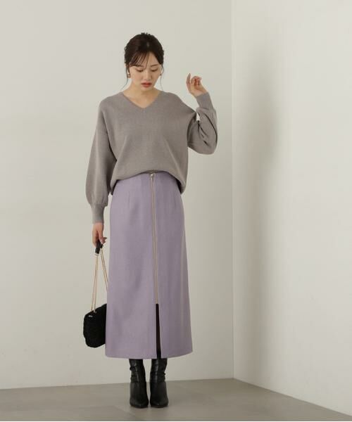 ＊＊PROPORTION BODY DRESSING / プロポーションボディドレッシング　 ワンピース | マトンスリーブニットセットアップ　24AW | 詳細19
