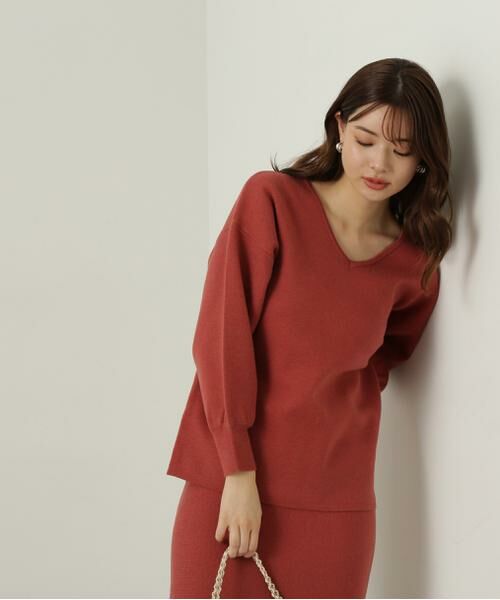 ＊＊PROPORTION BODY DRESSING / プロポーションボディドレッシング　 ワンピース | マトンスリーブニットセットアップ　24AW | 詳細29