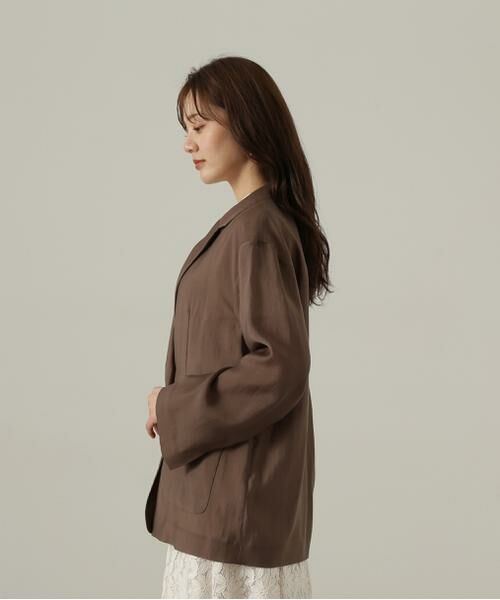 ＊＊PROPORTION BODY DRESSING / プロポーションボディドレッシング　 テーラードジャケット | シアージャケット24AW | 詳細6