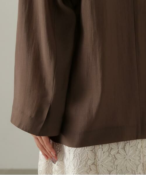 ＊＊PROPORTION BODY DRESSING / プロポーションボディドレッシング　 テーラードジャケット | シアージャケット24AW | 詳細9