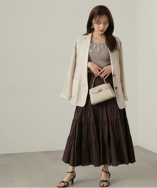 ＊＊PROPORTION BODY DRESSING / プロポーションボディドレッシング　 テーラードジャケット | シアージャケット24AW | 詳細13