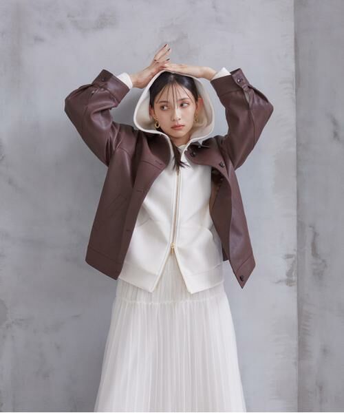BODYDRESSING レザージャケット セール】 フェイクレザージャケット 24AW （テーラードジャケット
