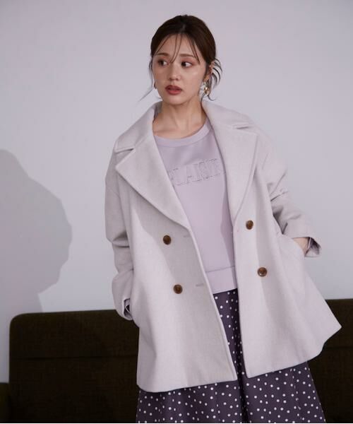 **PROPORTION BODY DRESSING / プロポーションボディドレッシング アウター | Aラインミドルコート 24AW | 詳細2