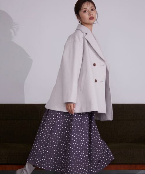 **PROPORTION BODY DRESSING / プロポーションボディドレッシング アウター | Aラインミドルコート 24AW | 詳細3