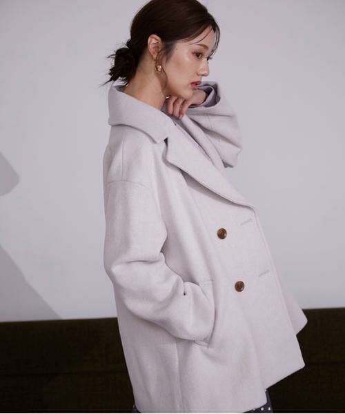 **PROPORTION BODY DRESSING / プロポーションボディドレッシング アウター | Aラインミドルコート 24AW | 詳細5