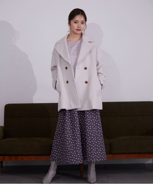 **PROPORTION BODY DRESSING / プロポーションボディドレッシング アウター | Aラインミドルコート 24AW | 詳細7