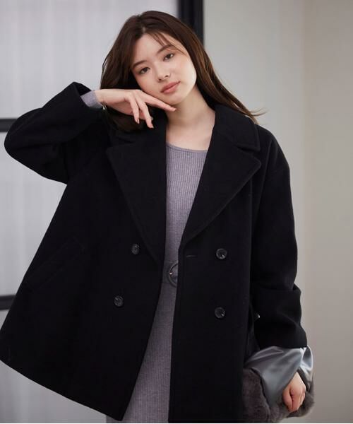 **PROPORTION BODY DRESSING / プロポーションボディドレッシング アウター | Aラインミドルコート 24AW | 詳細10