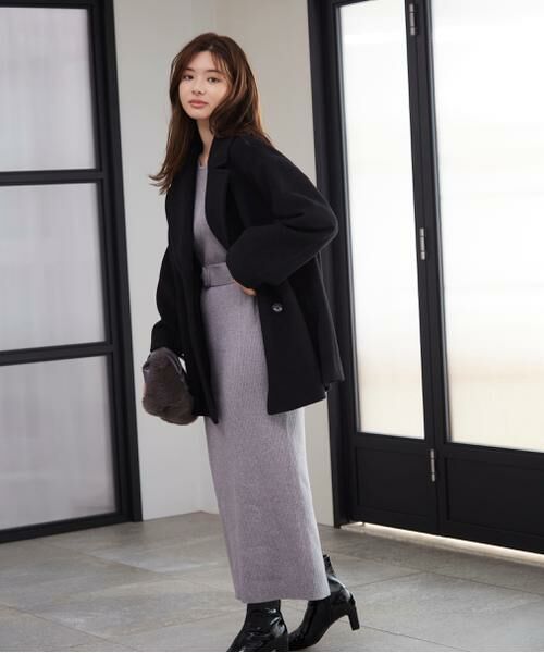 **PROPORTION BODY DRESSING / プロポーションボディドレッシング アウター | Aラインミドルコート 24AW | 詳細11