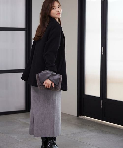 **PROPORTION BODY DRESSING / プロポーションボディドレッシング アウター | Aラインミドルコート 24AW | 詳細12